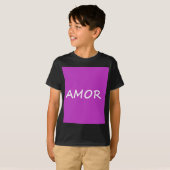 T-shirt Amor, L'Amour Espagnol (Devant entier)