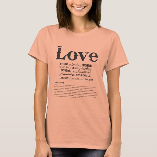 T-shirt Amour (Devant)