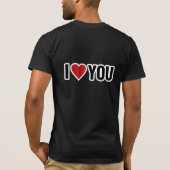 T-shirt amour (Dos)