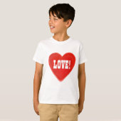 T-SHIRT AMOUR ! (Devant entier)