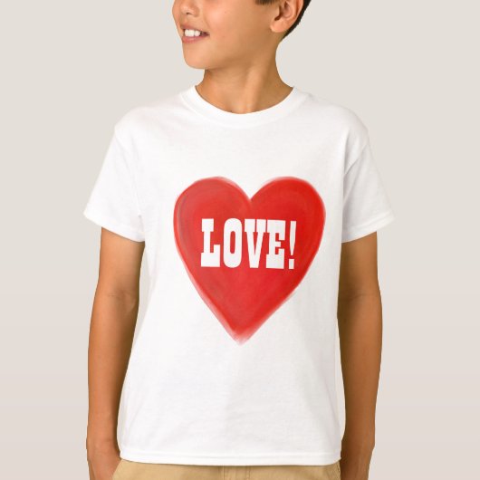 T-SHIRT AMOUR ! (Devant)