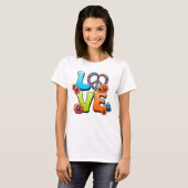 T-shirt Amour (Devant entier)