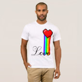 T-shirt Amour (Devant entier)