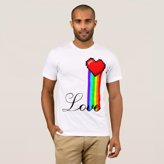 T-shirt Amour (Devant entier)