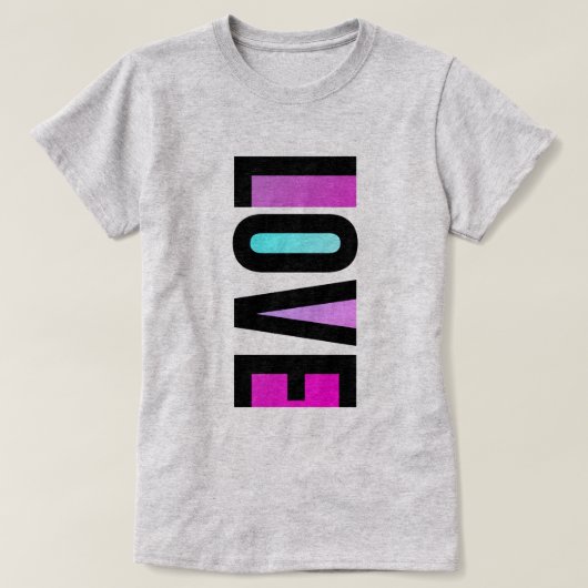 T-shirt Amour (Design devant)