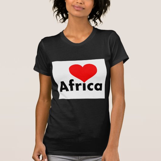 T-shirt Amour Afrique (Devant)