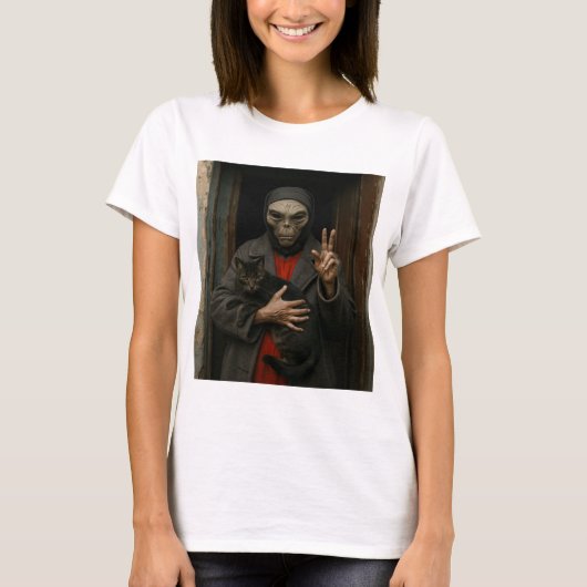 T-shirt Amour Alien (Devant)