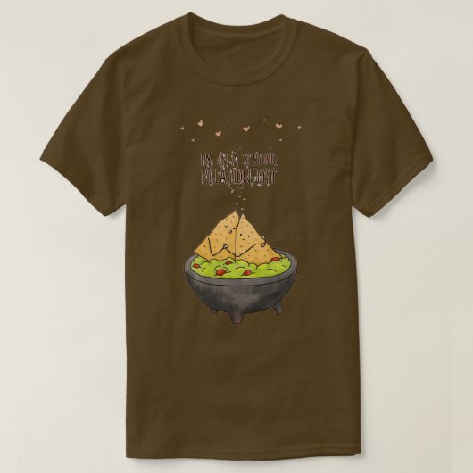 T-shirt Amour alimentaire amusant Puns je suis dans une re (Design devant)