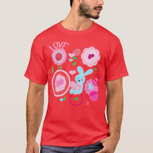 T-shirt Amour Amour (Devant)
