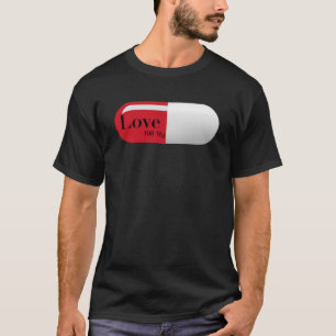 T-shirt Amour amusant Graphique Inspirationnel Rx Infirmie
