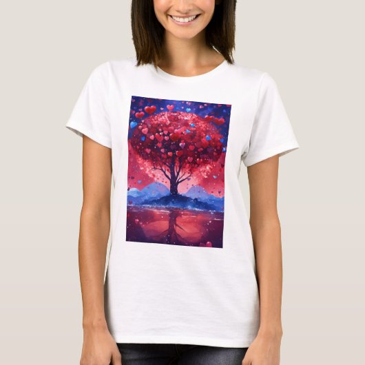 T-shirt Amour Arbre (Devant)
