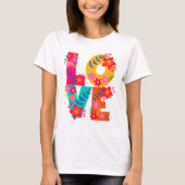 T-shirt Amour arc-en-ciel (Devant)