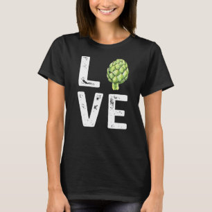 T-shirt Amour Artichoke Costume végétal Artichoke Adulte V