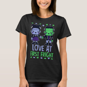 T-shirt Amour au premier frisson Kawaii Monstre de Franken