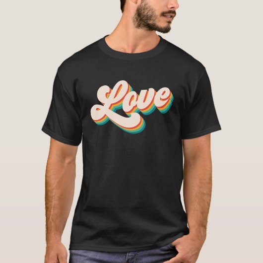 T-shirt Amour authentique Soul Retro (Devant)