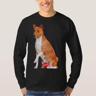 T-shirt Amour Basenji Chien Maman Papa Chiot Mignonne Anim