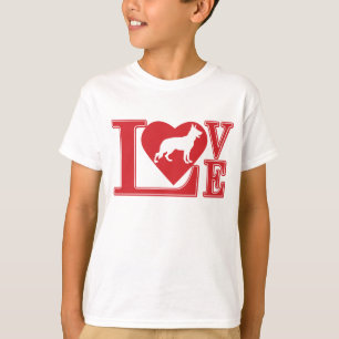 T-shirt Amour berger allemand amour