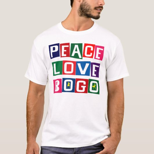 T-SHIRT AMOUR BOGO DE PAIX (Devant)