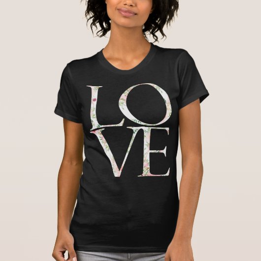 T-shirt Amour botanique (Devant)