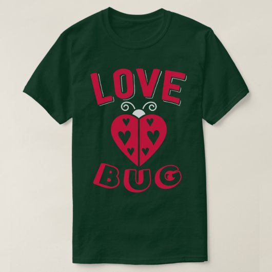 T-shirt Amour Bug 1 (Design devant)