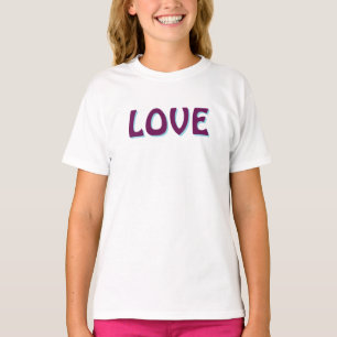 T-SHIRT AMOUR CADEAU SIMPLE FEMMES PETITE AMIE AMIE
