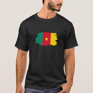 T-shirt Amour Cameroun Drapeau Patriotique Sports cameroun