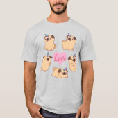 T-shirt Amour carlin (Devant)