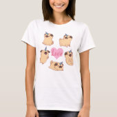 T-shirt Amour carlin (Devant)
