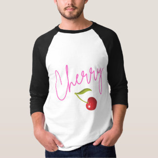 T-shirt Amour cerise