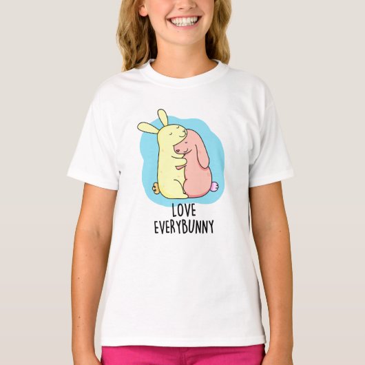 T-shirt Amour Chaque Lapin Drôle Lapin Pun (Devant)
