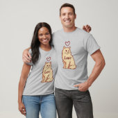 T-shirt amour Chat (Unisexe)