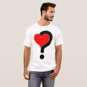 T-shirt Amour ? Chemise (Devant entier)