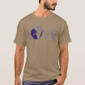 T-shirt amour cheval (Devant)