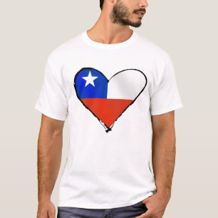 T-shirt Amour chilien et fierté d'AMO Chili de Te
