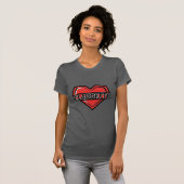 T-shirt Amour Claudette (Devant entier)