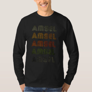 T-shirt Amour Coeur Amsel Tee Grunge Style Vintage Black A