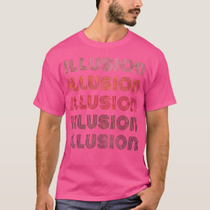 T-shirt Amour Coeur illusion Grunge Black Illusion