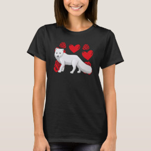 T-shirt Amour Coeur Saint Valentin Rose Arctic Foxes Boys