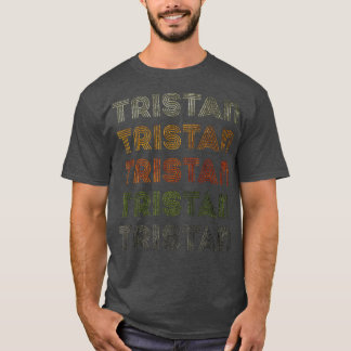 T-shirt Amour Coeur Tristan Tee GrungeStyle Vintage Noir T