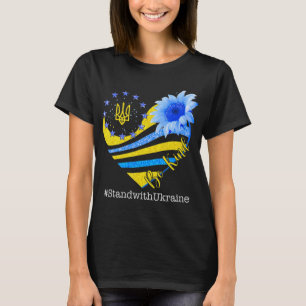 T-shirt Amour Coeur Ukraine Soyez Stable Avec Ukraine Ukra