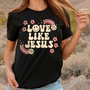 T-shirt Amour Comme Chemise Jésus, Couleurs Confort, Tenda