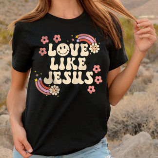 T-shirt Amour Comme Chemise Jésus, Couleurs Confort, Tenda