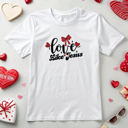 T-shirt Amour Comme Jésus, Chrétien