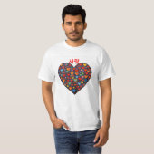 T-shirt Amour - Coréen (Devant entier)