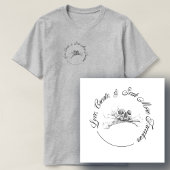 T-shirt Amour Créer et rechercher plus de liberté