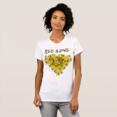 T-SHIRT AMOUR D'ABEILLE (Devant entier)
