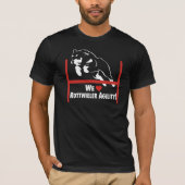 T-shirt Amour d'agilité de rottweiler (Devant)