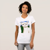 T-shirt Amour d'alpaga (Devant entier)