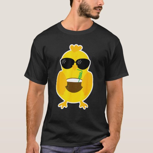 T-shirt Amour d'animal de compagnie de poulet comique (Devant)