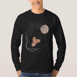 T-shirt Amour dans chaque goutte Maman Floral Boho Allaite
